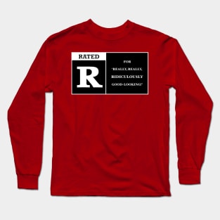 Rated R black Long Sleeve T-Shirt